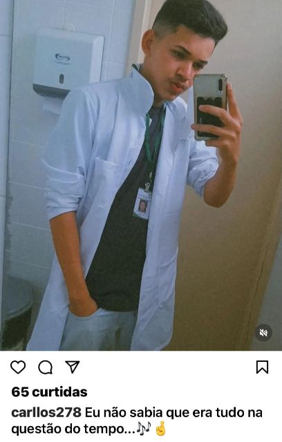 Jovem iria se formar em técnico de enfermagem, dia 25 de novembro, em Araçuai.