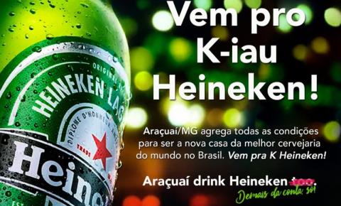 Campanha vem pro Kiau Heineken, ganha adeptos nas redes sociais